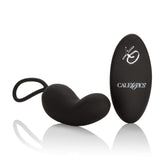 Silicone Remote Curve Mini Massager Black with 12 Vibration Modes and Waterproof Design BULLETS